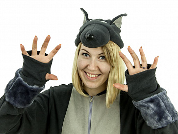 Волк (шапочка) взрослая – портал поставщиков НСППО - 1