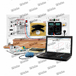Модульный учебный лабораторный стенд «Электричество и магнетизм - Физика»  ГалСен® ЭМФ1-Н-К