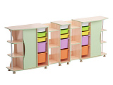 Модульные стеллажи РОБИК 001