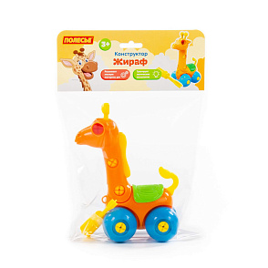 Конструктор "Жираф" (22 элемента) (в пакете), артикул 83531 – портал поставщиков НСППО - 6