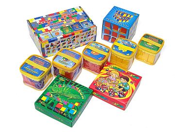 КУБИКИ ДЛЯ ВСЕХ "ЛОГИЧЕСКИЕ КУБИКИ" набор из 5-ти вариантов(5 в 1) – портал поставщиков НСППО - 5