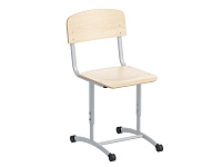 Стул ученический, регулируемый, на плоскоовальной трубе. Рост.гр.№3-5 ; 5-7 – портал поставщиков НСППО