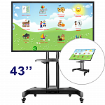 Интерактивный стол логопеда "Антошка", трансформер, 43'' – портал поставщиков НСППО