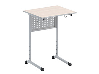 Стол ученический  одноместный с перфорированной панелью. Рост.гр.№5 -7 – портал поставщиков НСППО